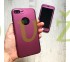 360° kryt Mate silikónový iPhone 7 Plus/8 Plus - fialový